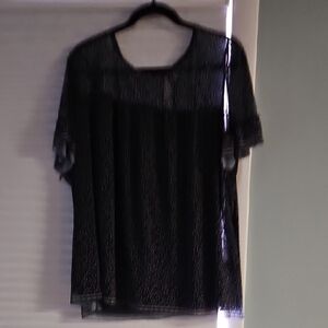 Elegant Black Women's Top